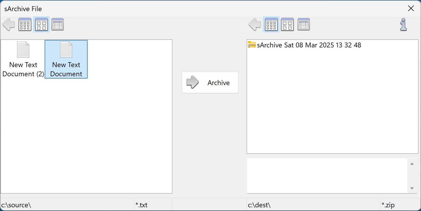 Secure Utilities sArchive File